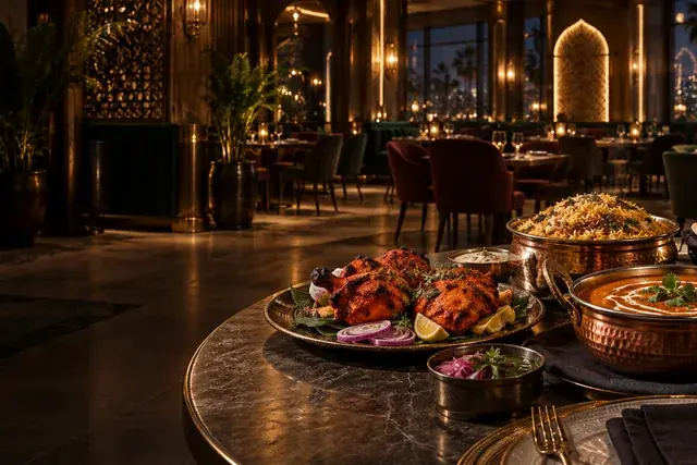 Indian tandoori feast